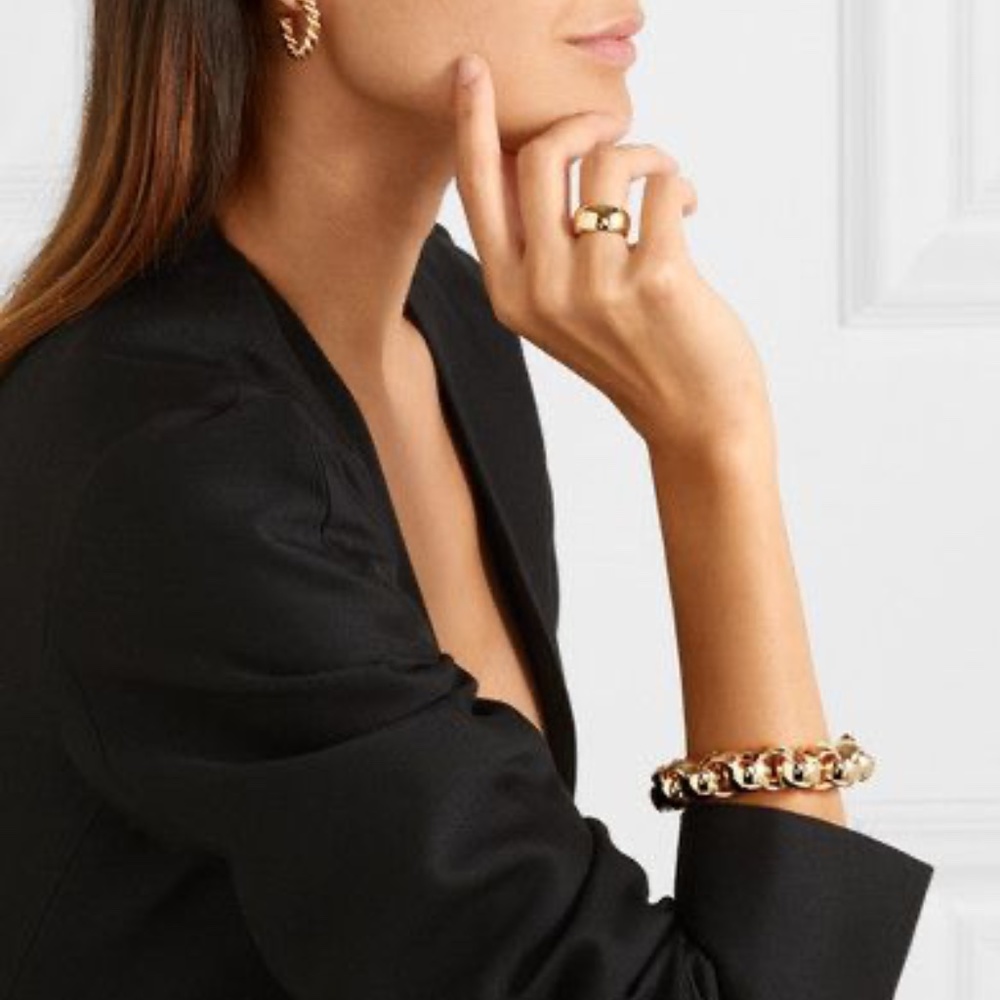 Laura Lombardi Luna Bracelet and Luna Ring size 7
